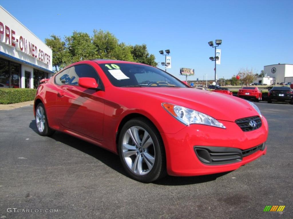 Tsukuba Red 2010 Hyundai Genesis Coupe 2.0T Exterior Photo #40606485