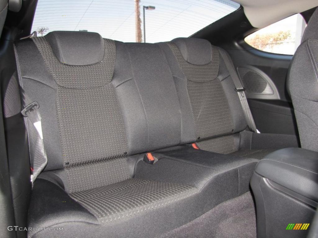 Black Interior 2010 Hyundai Genesis Coupe 2.0T Photo #40606529