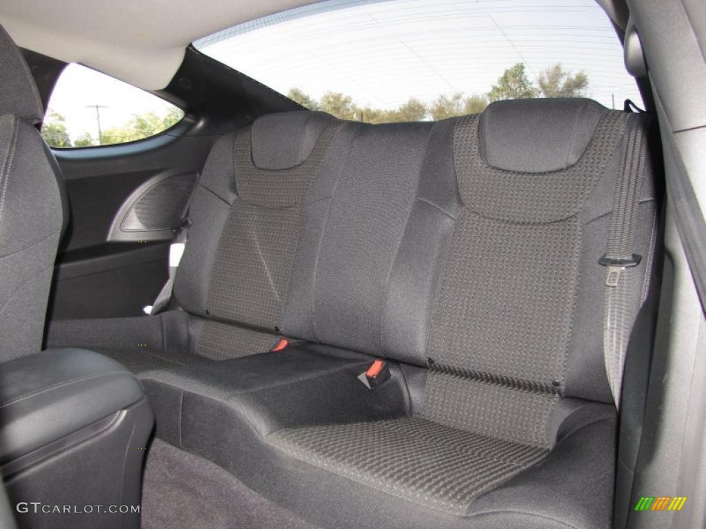Black Interior 2010 Hyundai Genesis Coupe 2.0T Photo #40606545