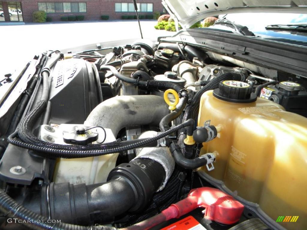 2008 Ford F350 Super Duty King Ranch Crew Cab 4x4 Dually Engine Photos