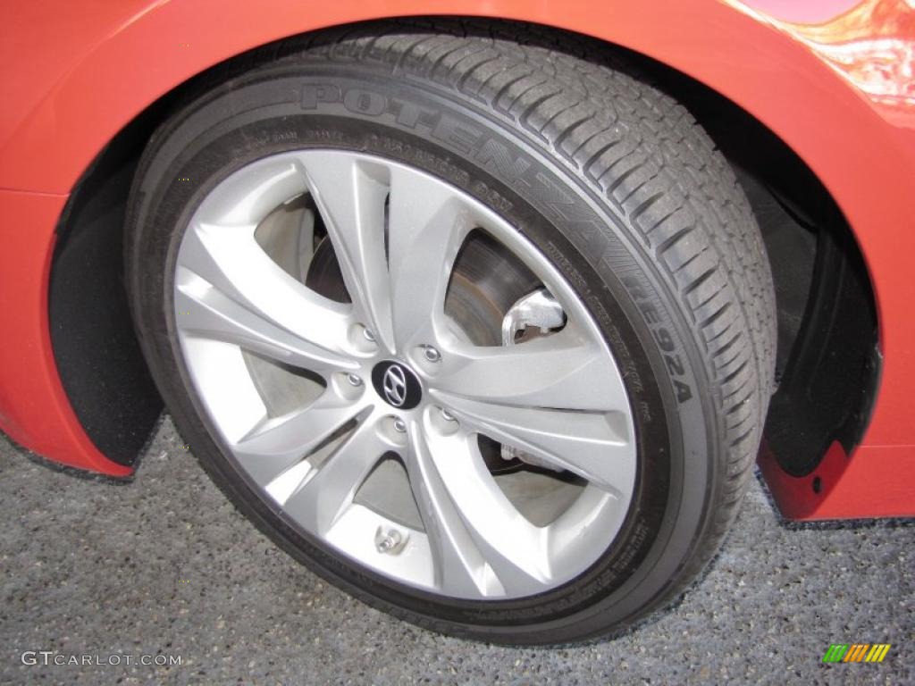 2010 Hyundai Genesis Coupe 2.0T Wheel Photo #40606669