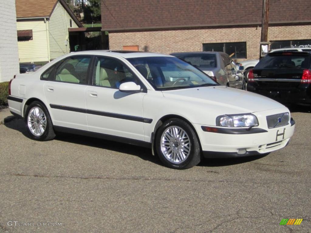 2001 S80 T6 - White / Light Sand photo #3