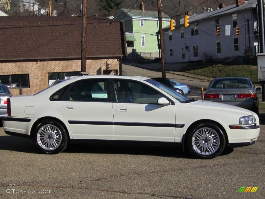 2001 S80 T6 - White / Light Sand photo #4