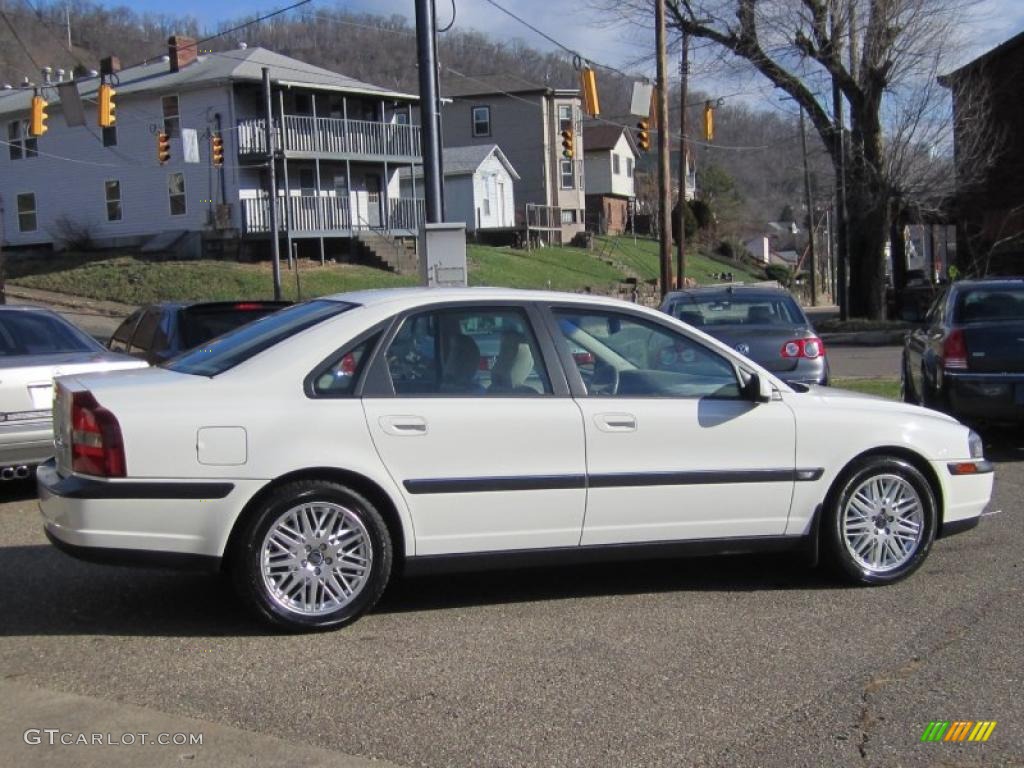2001 S80 T6 - White / Light Sand photo #5
