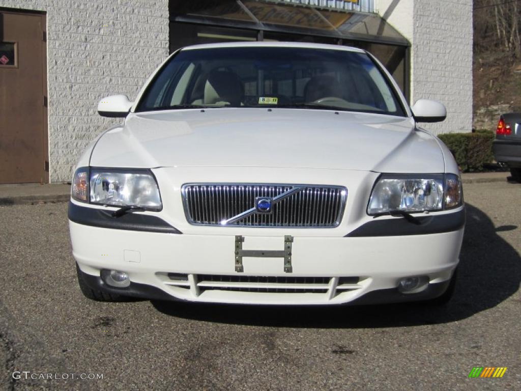 2001 S80 T6 - White / Light Sand photo #13