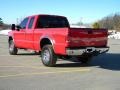 2003 Red Clearcoat Ford F250 Super Duty XLT SuperCab 4x4  photo #7