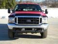 2003 Red Clearcoat Ford F250 Super Duty XLT SuperCab 4x4  photo #15