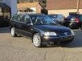 2001 Black Magic Pearl Volkswagen Passat GLS Wagon  photo #1