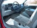Medium Flint Grey 2003 Ford F250 Super Duty XLT SuperCab 4x4 Interior Color