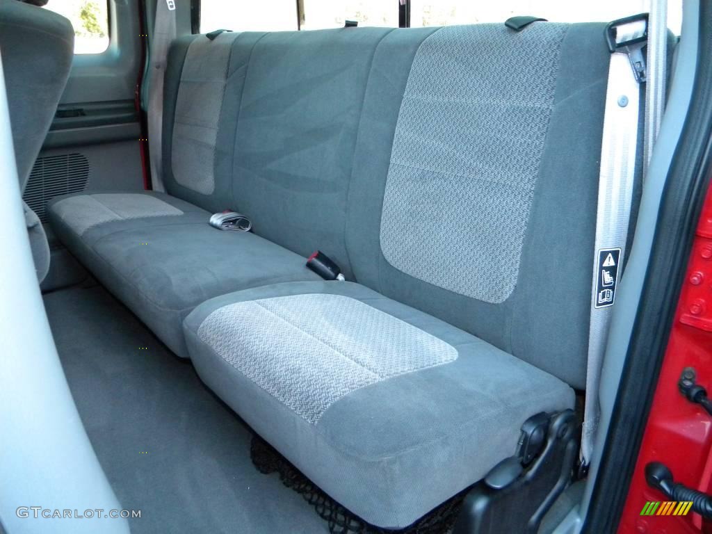 Medium Flint Grey Interior 2003 Ford F250 Super Duty XLT SuperCab 4x4 Photo #40607777