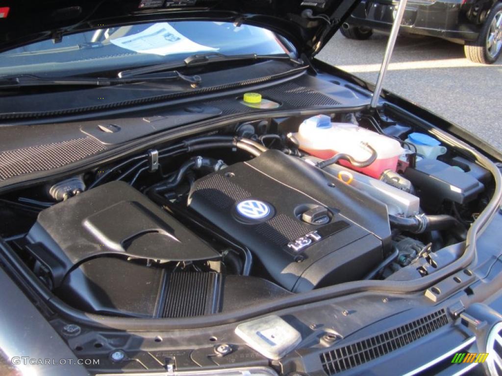 2001 Passat GLS Wagon - Black Magic Pearl / Gray photo #29