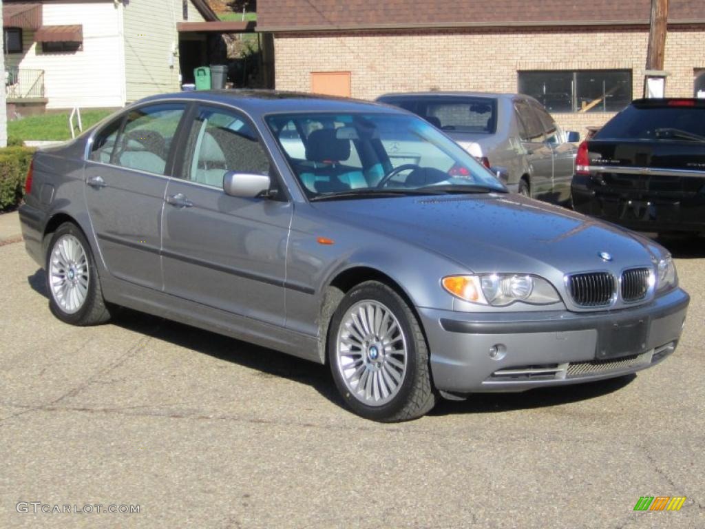 Steel Grey Metallic 2003 BMW 3 Series 330xi Sedan Exterior Photo #40608129