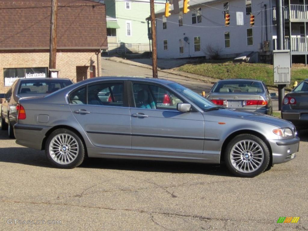 Steel Grey Metallic 2003 BMW 3 Series 330xi Sedan Exterior Photo #40608149