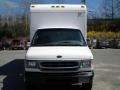 2001 Oxford White Ford E Series Cutaway E350 Moving Van  photo #14