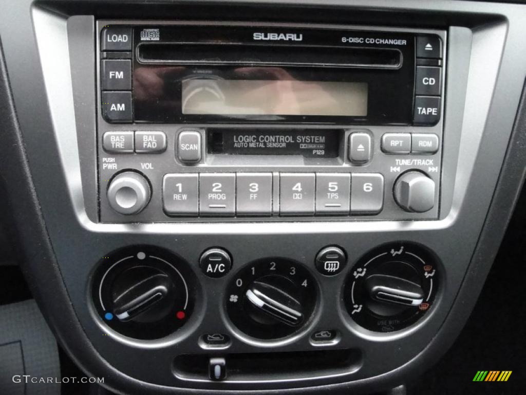 2004 Subaru Impreza WRX Sedan Controls Photo #40608685