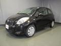 2009 Black Sand Pearl Toyota Yaris 3 Door Liftback  photo #1