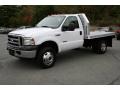 Oxford White 2007 Ford F350 Super Duty XLT Regular Cab 4x4 Chassis