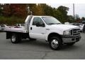 2007 Oxford White Ford F350 Super Duty XLT Regular Cab 4x4 Chassis  photo #10