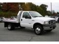Oxford White - F350 Super Duty XLT Regular Cab 4x4 Chassis Photo No. 10