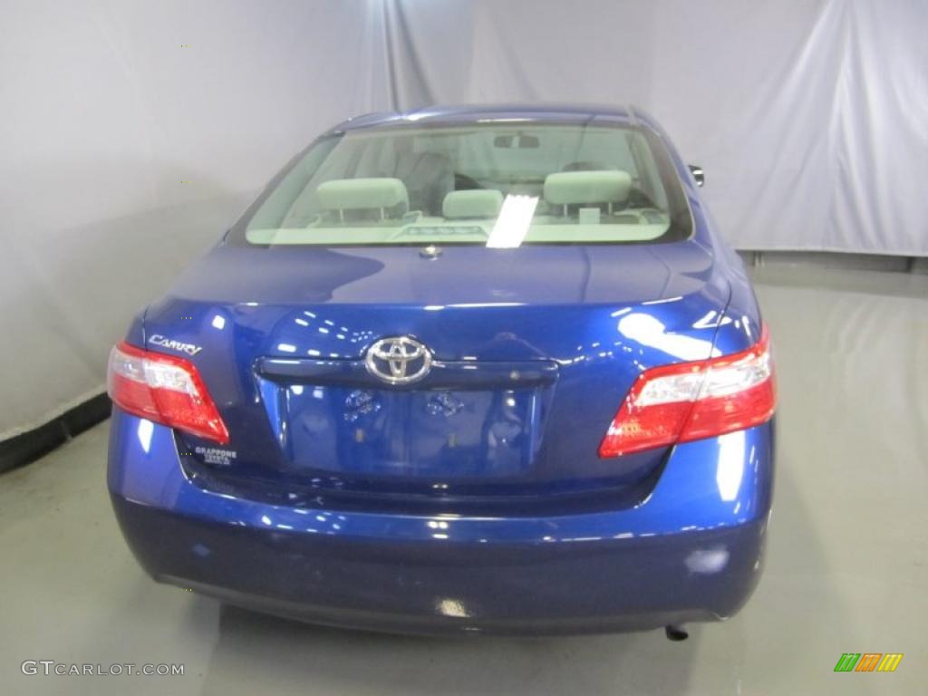 2008 Camry CE - Blue Ribbon Metallic / Ash photo #10