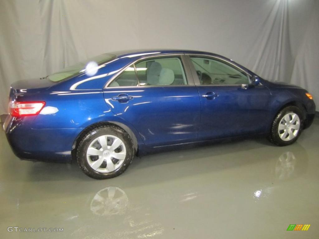 2008 Camry CE - Blue Ribbon Metallic / Ash photo #11