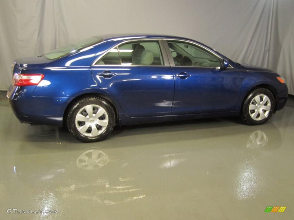 2008 Camry CE - Blue Ribbon Metallic / Ash photo #12