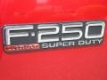 Toreador Red Metallic - F250 Super Duty Lariat SuperCab 4x4 Photo No. 25