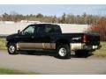 2000 Black Ford F350 Super Duty Lariat Extended Cab 4x4 Dually  photo #4