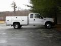 Oxford White - F350 Super Duty XLT SuperCab 4x4 Chassis Photo No. 44