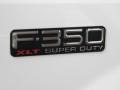 Oxford White - F350 Super Duty XLT SuperCab 4x4 Chassis Photo No. 46