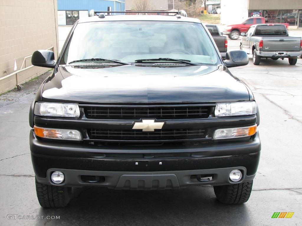 2005 Tahoe Z71 4x4 - Black / Tan/Neutral photo #3