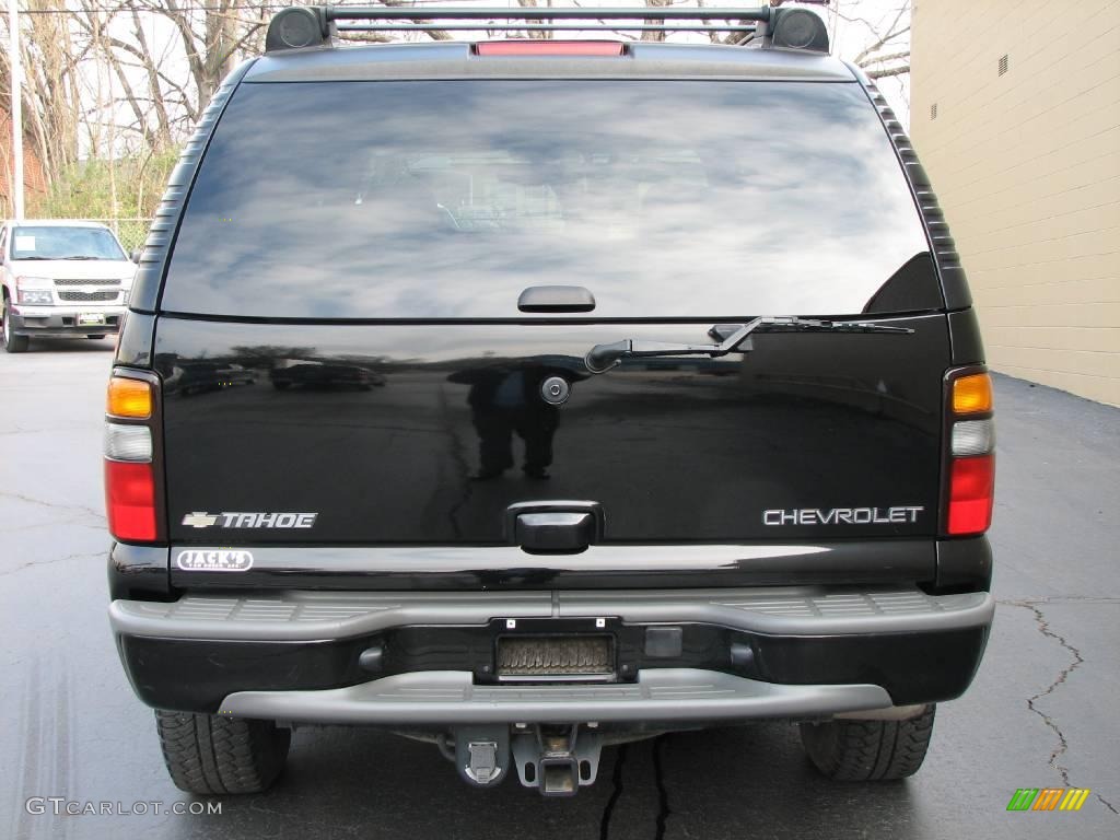 2005 Tahoe Z71 4x4 - Black / Tan/Neutral photo #6