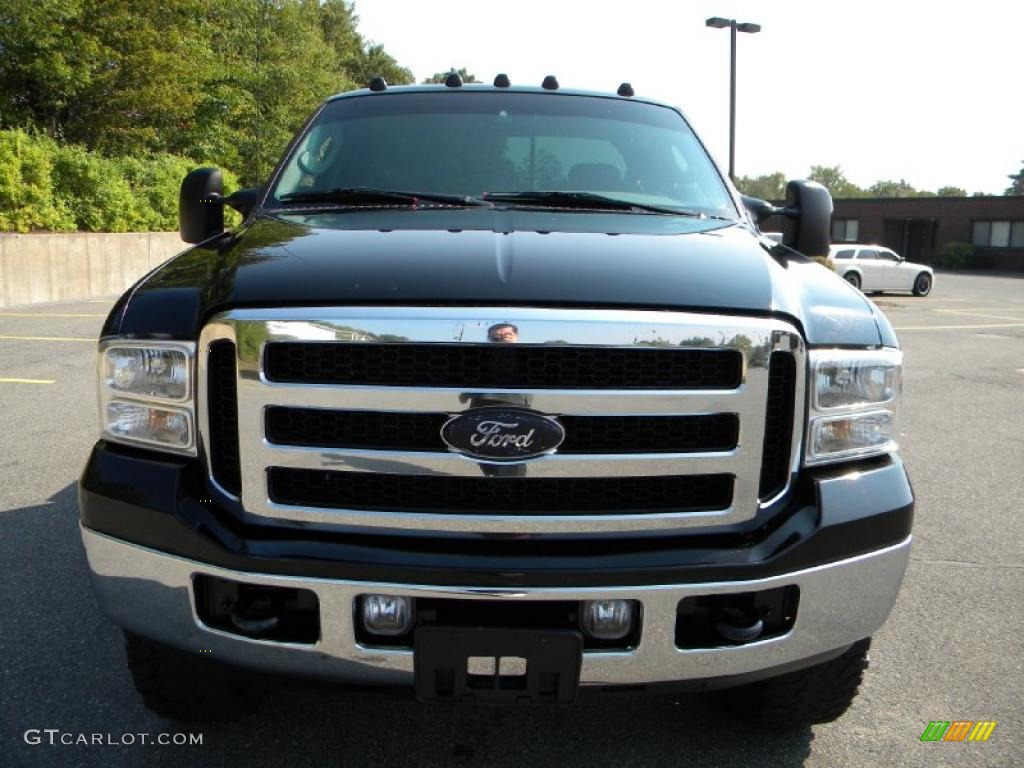 2006 F350 Super Duty Lariat SuperCab 4x4 - Black / Medium Flint photo #22