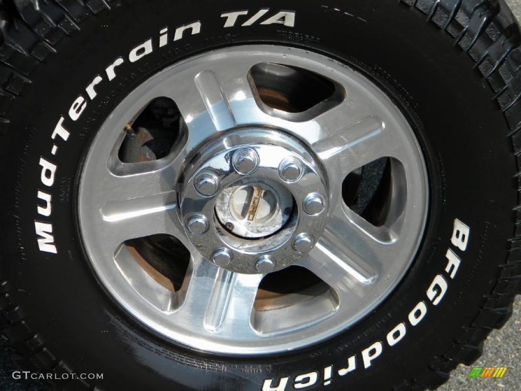 2006 Ford F350 Super Duty Lariat SuperCab 4x4 Wheel Photo #40614737