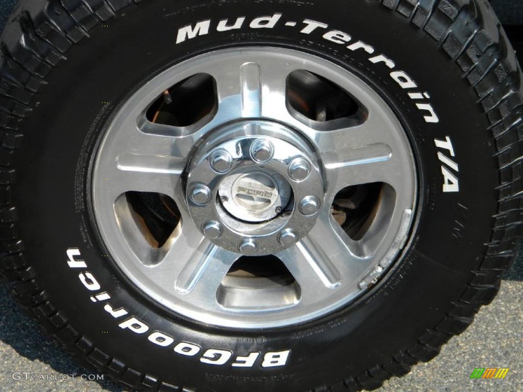 2006 Ford F350 Super Duty Lariat SuperCab 4x4 Wheel Photo #40614761