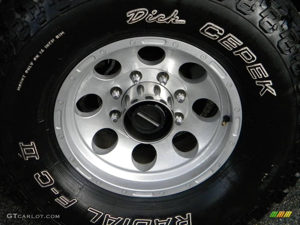 2003 Ford F350 Super Duty XLT Crew Cab 4x4 Custom Wheels Photo #40615509