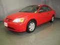 Rally Red 2002 Honda Civic DX Coupe