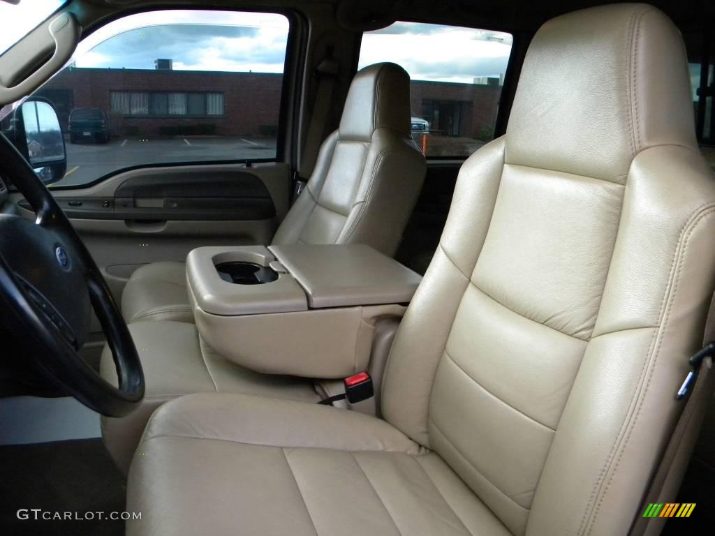 2003 Ford F350 Super Duty XLT Crew Cab 4x4 Front Seat Photo #40615769