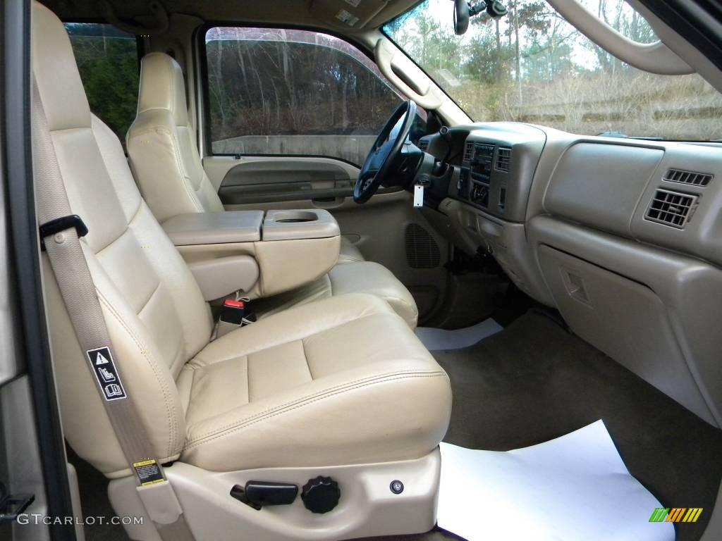 2003 Ford F350 Super Duty XLT Crew Cab 4x4 Front Seat Photo #40616018