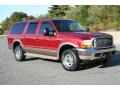 2001 Toreador Red Metallic Ford Excursion Limited 4x4  photo #2