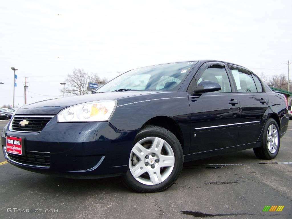 Dark Blue Metallic Chevrolet Malibu