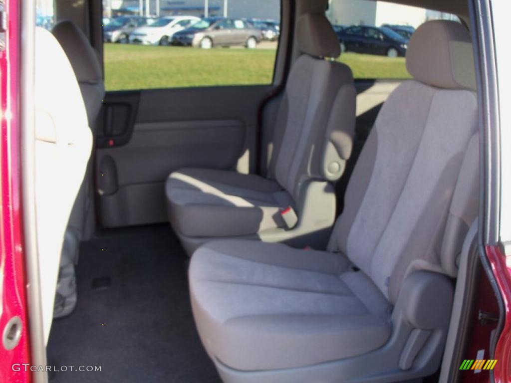 Gray Interior 2011 Kia Sedona LX Photo #40618934