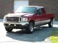 2003 Toreador Red Metallic Ford F350 Super Duty Lariat Crew Cab 4x4  photo #20