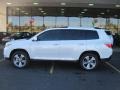 2011 Blizzard White Pearl Toyota Highlander Limited  photo #2