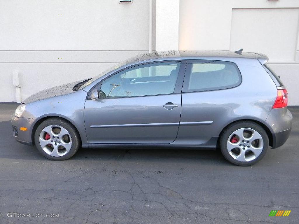 United Grey Metallic 2008 Volkswagen GTI 2 Door Exterior Photo #40619146