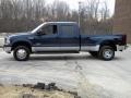 2006 True Blue Metallic Ford F350 Super Duty Lariat Crew Cab 4x4 Dually  photo #5