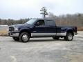 2006 True Blue Metallic Ford F350 Super Duty Lariat Crew Cab 4x4 Dually  photo #13