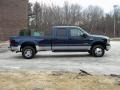 2006 True Blue Metallic Ford F350 Super Duty Lariat Crew Cab 4x4 Dually  photo #21