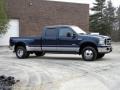 2006 True Blue Metallic Ford F350 Super Duty Lariat Crew Cab 4x4 Dually  photo #22