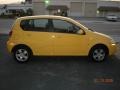 2007 Summer Yellow Chevrolet Aveo 5 LS Hatchback  photo #3